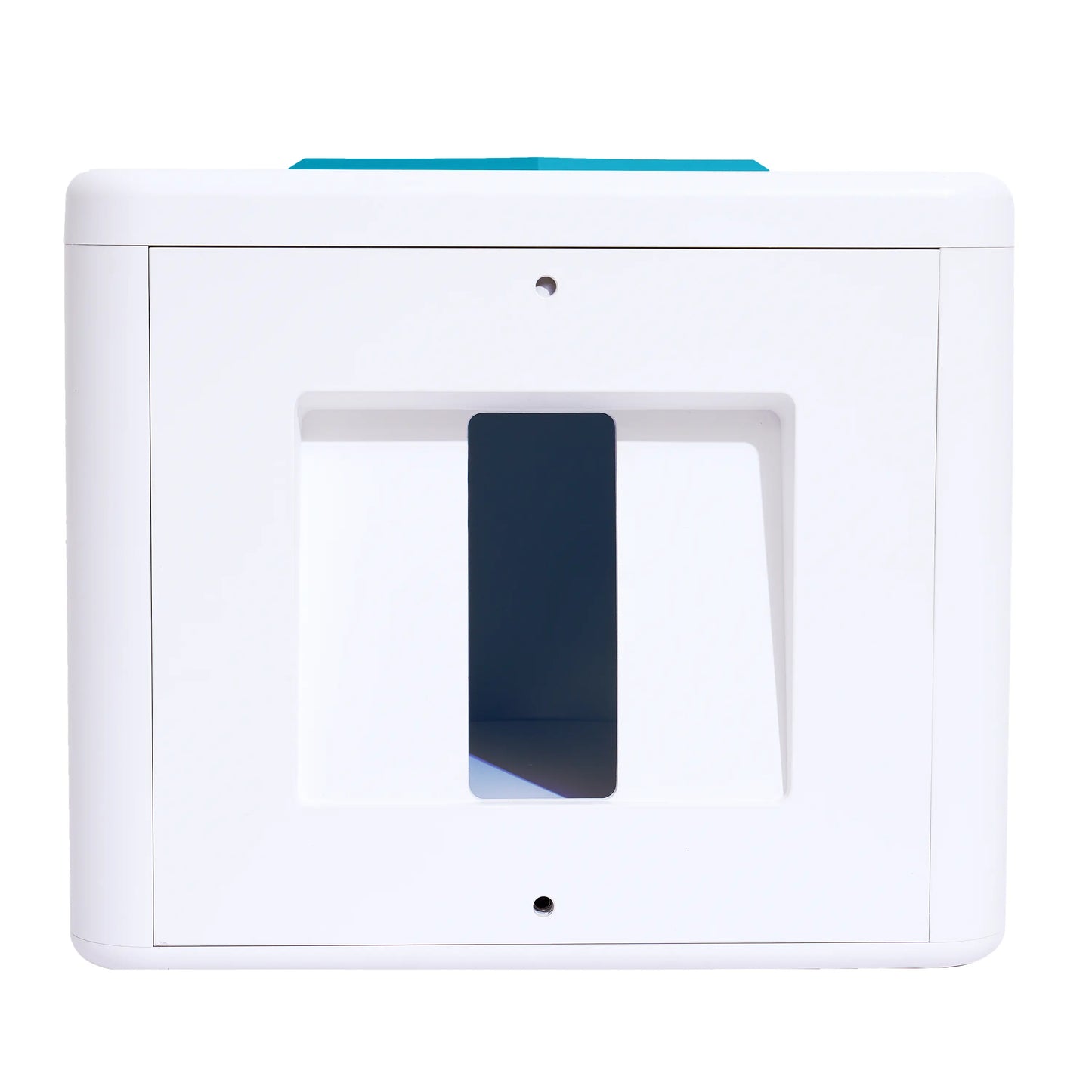 GemLightbox jewelry photography lightbox for smartphones — front view with 360 turntable